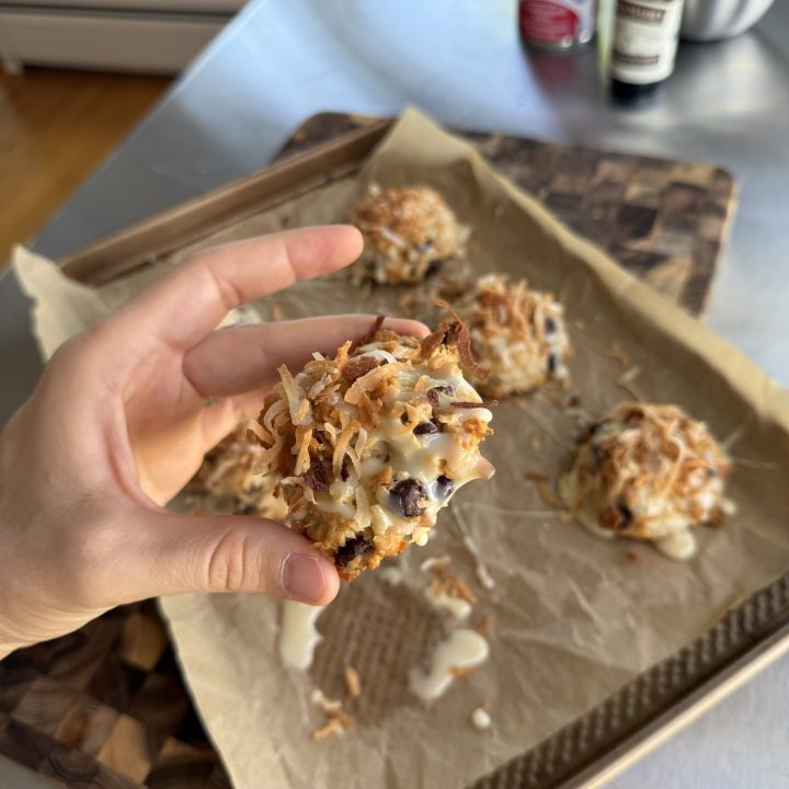 Chewy Chocolate Chip Coconut Cookies