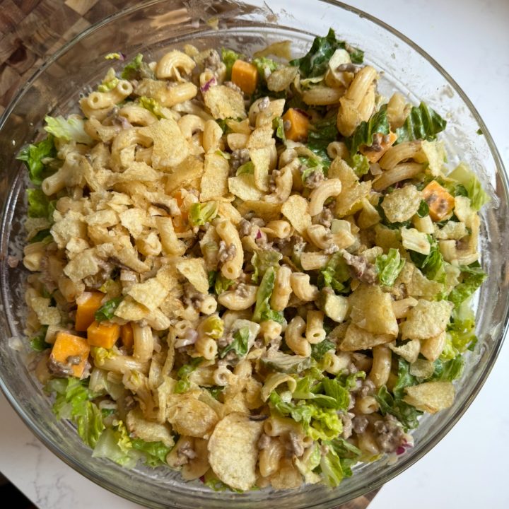 Big Mac Pasta Salad