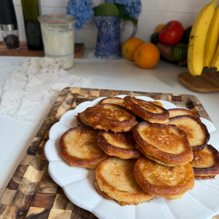 Sourdough Discard Banana Fritters