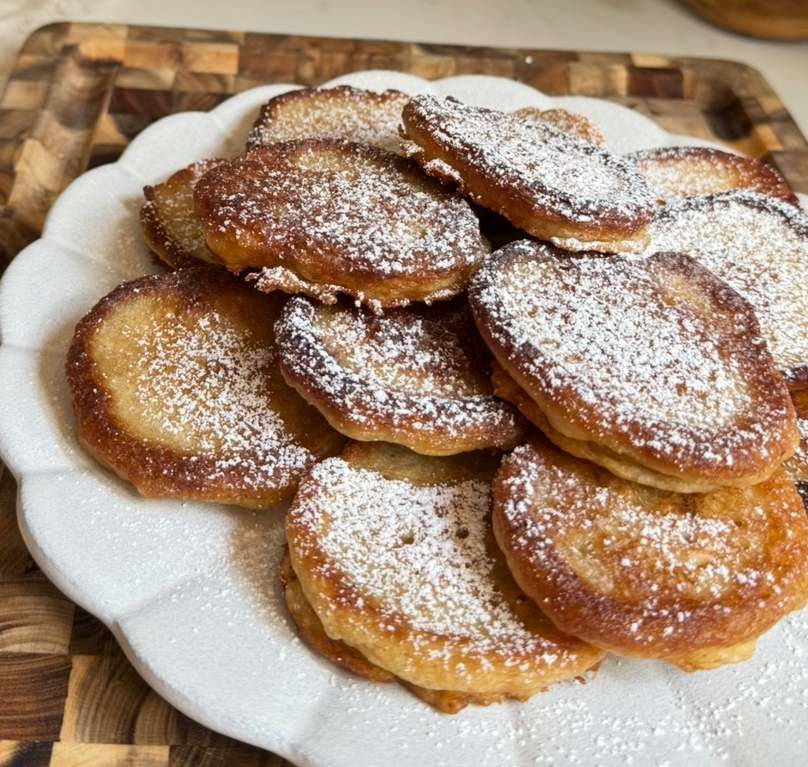 banana sourdough banana fritters featured image