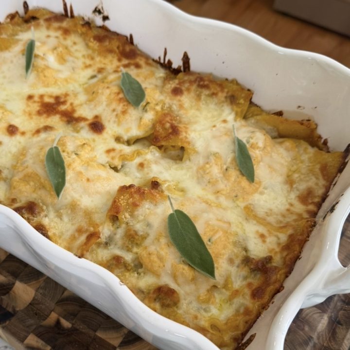 Pumpkin & Sage Layer-less Lasagna