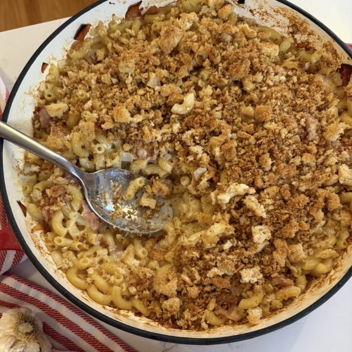 Schinkennudeln with Homemade Buttery Breadcrumbs