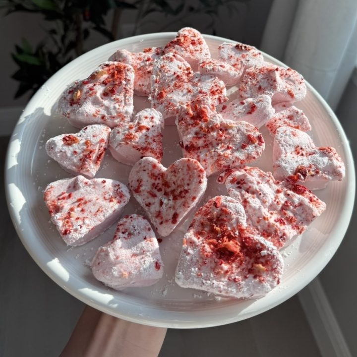 Natural Strawberry Marshmallows