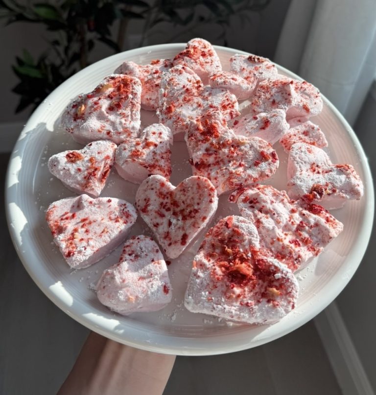 Natural Strawberry Marshmallows